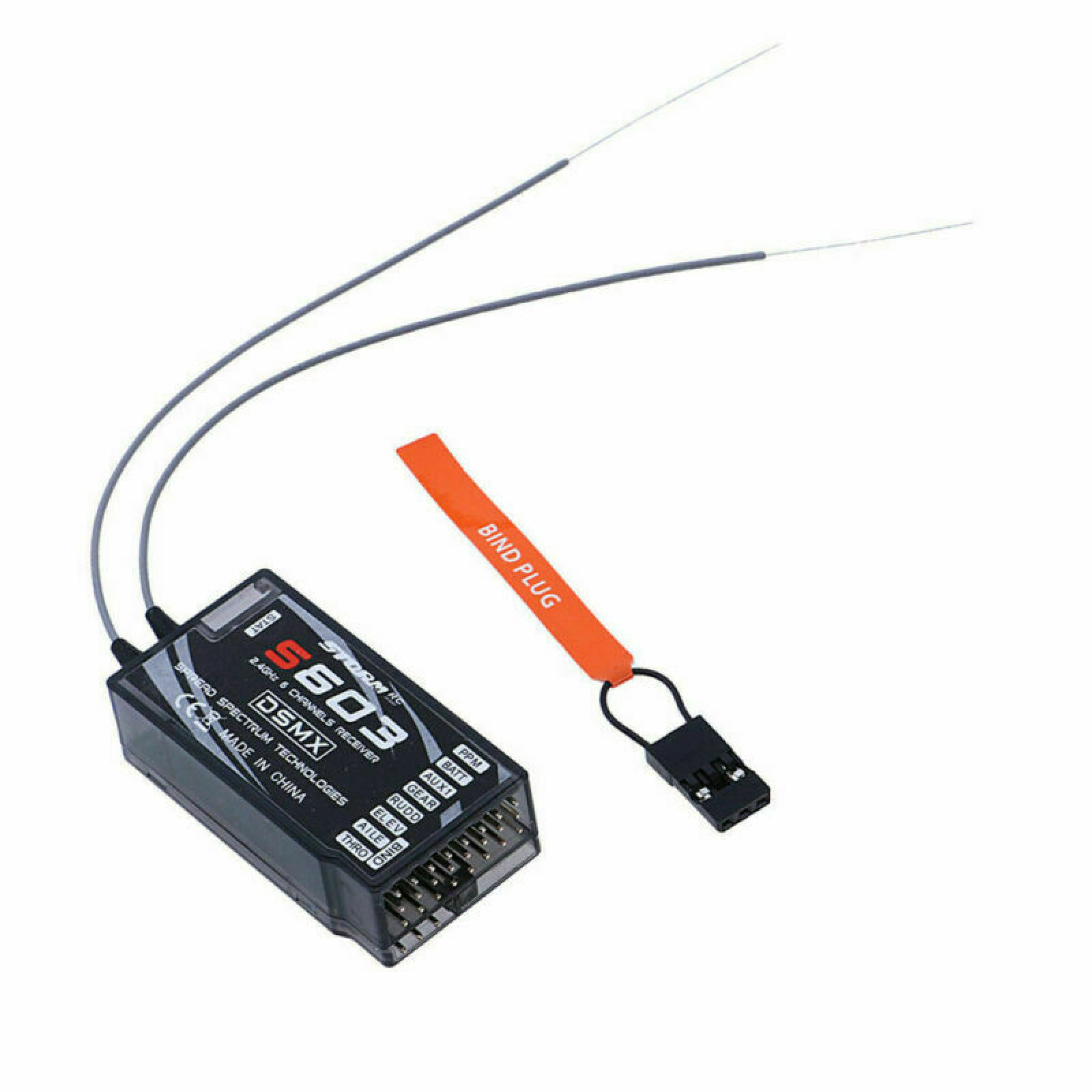 Drone Rc Transmitter And Receiver - Receptor PPM S603 de 6 canales