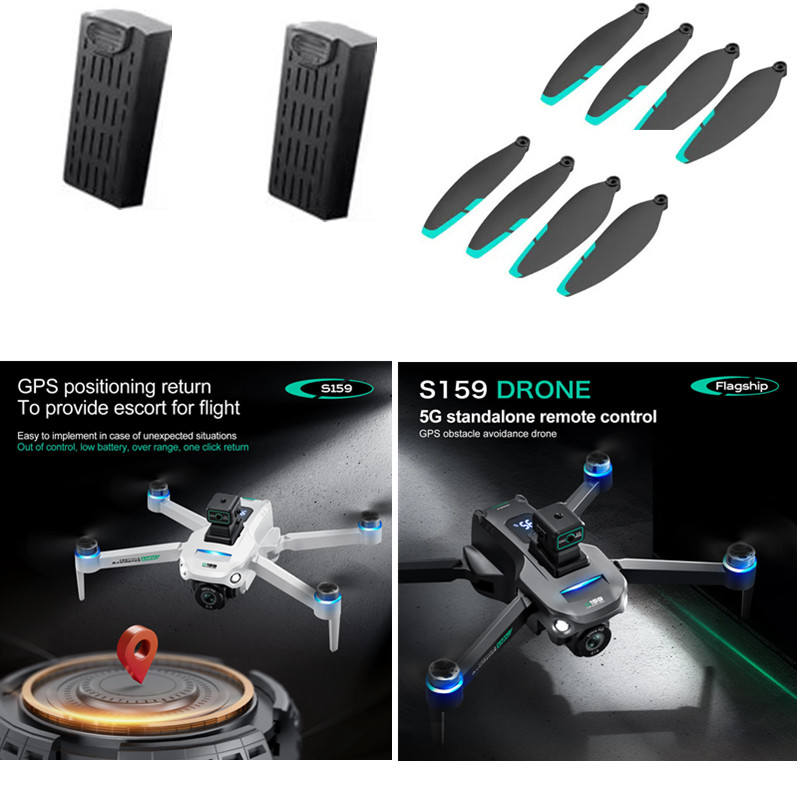 Drone Rc Gps S159 - Batería para Dron S159, Accesorios para