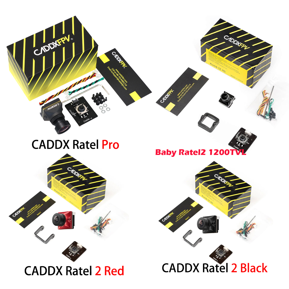 Drone Rc Pro 2 - CADDXFPV Ratel Pro Cámara analógica /