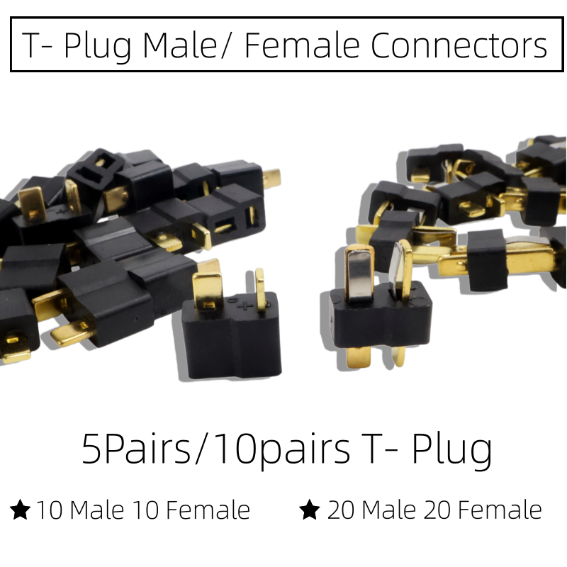 Drone Rc Not Connected - Conectores T Macho y Hembra, Adaptador