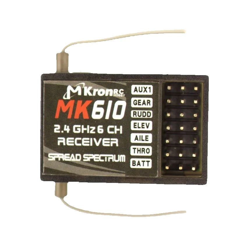 Drone Rc Transmitter And Receiver - Receptor DSM2 MK610 AR6100 2,4G 6CH