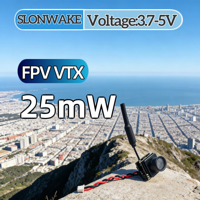 Drone Rc Transmitter And Receiver - Transmisor y Cámara Integrados SLONWAKE FPV