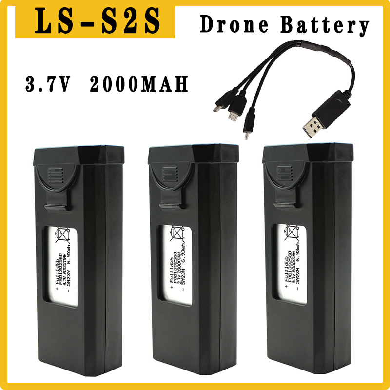 Drone Sjrc - Batería Original para Drones S2S, 3,7