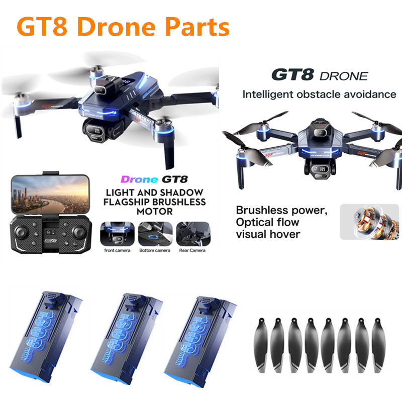 Drone Gt8 Rc - GT8 RC Drone 3,7 V 1300Mah