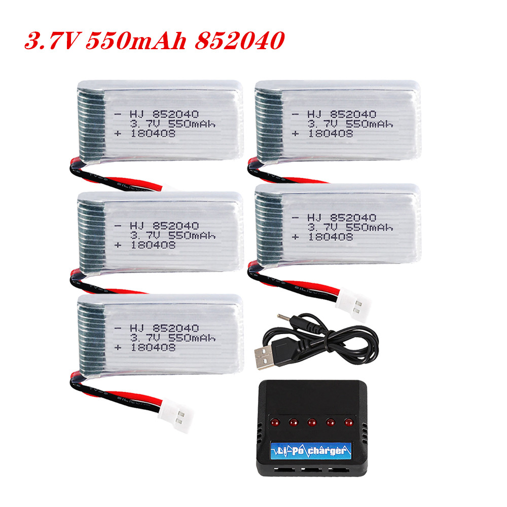 Drone Lipo Battery - Batería Lipo 3.7V 550mAh 25C 852040
