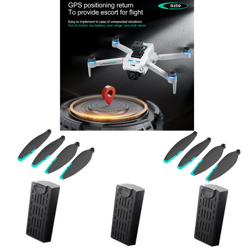 Drone Rc Gps S159 - Batería para Dron GPS S159, 7.4V