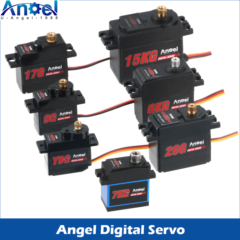 - Remote Control (Rc) Drone - Servo Digital UAngel de 9g, 17g,
