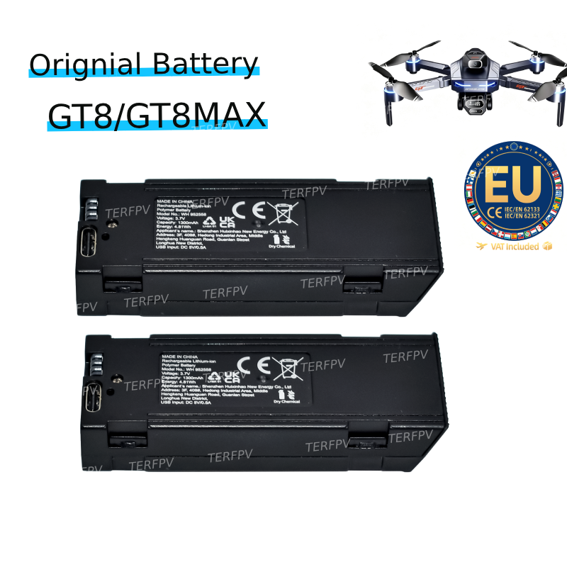 Drone Gt8 Rc - Batería Original para Dron GT8, para