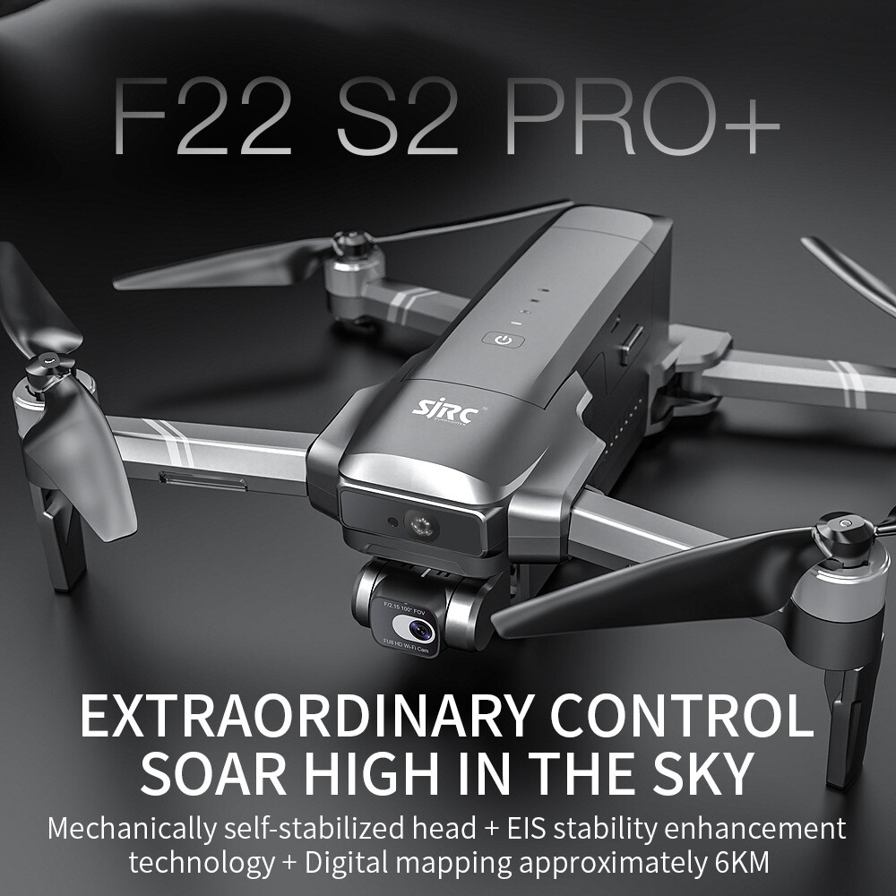 Dron SJRC F22 S2 PRO+ con GPS, - Drone Sjrc reseña y precio