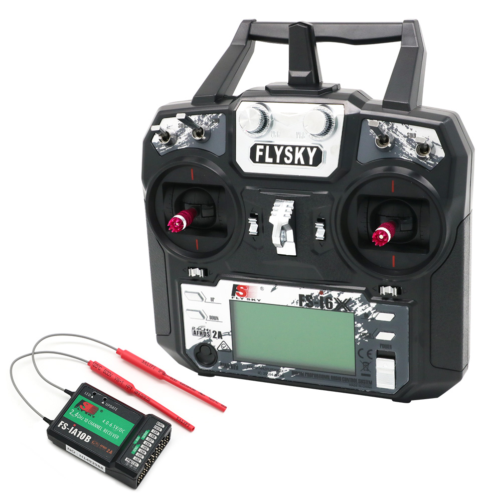 Flysky-transmisor de FS-i6X a  - Drone Rc Transmitter And Receiver reseña y precio