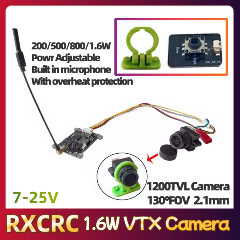 Módulo RXCRC 5.8G 48CH 1.6W VT - Drone Rc Transmitter And Receiver reseña y precio