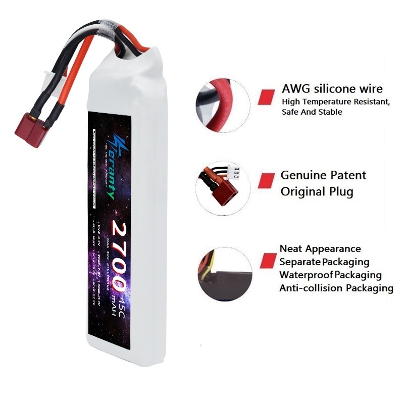 1/3 Uds 2S 7,4 V batería Lipo  - Drone Tech Rc reseña y precio