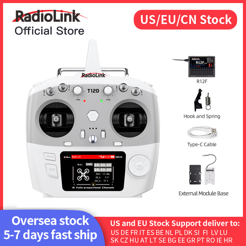 Radiolink T12D ELRS Transmisor - Drone Rc Transmitter And Receiver reseña y precio