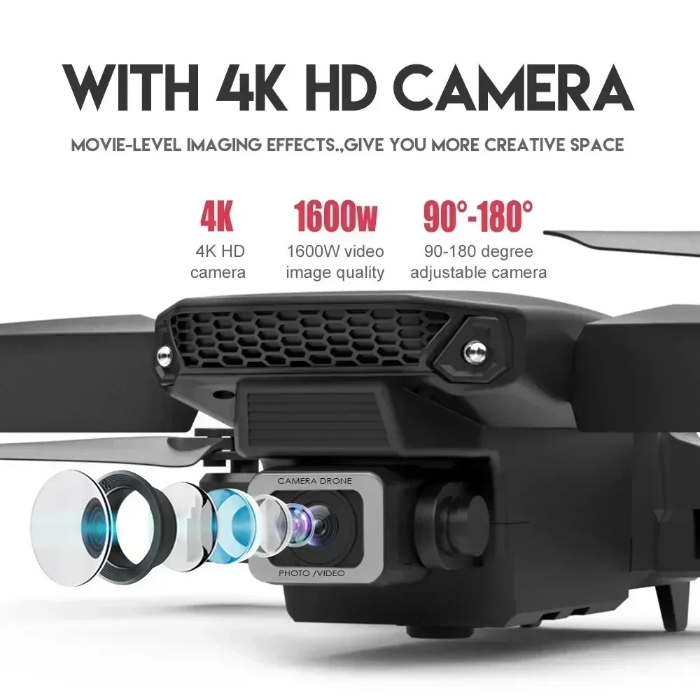 Nuevo Dron E88 Pro Wifi Fpv co - Drone Rc Not Connected reseña y precio