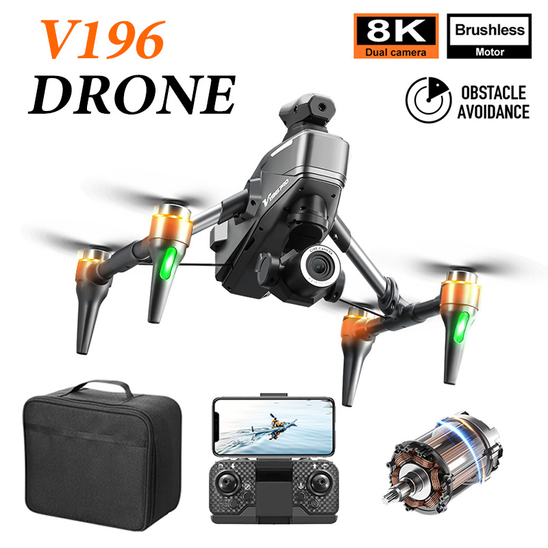V196 aleación Pro Max Drone ev - Drone V196 Rc reseña y precio