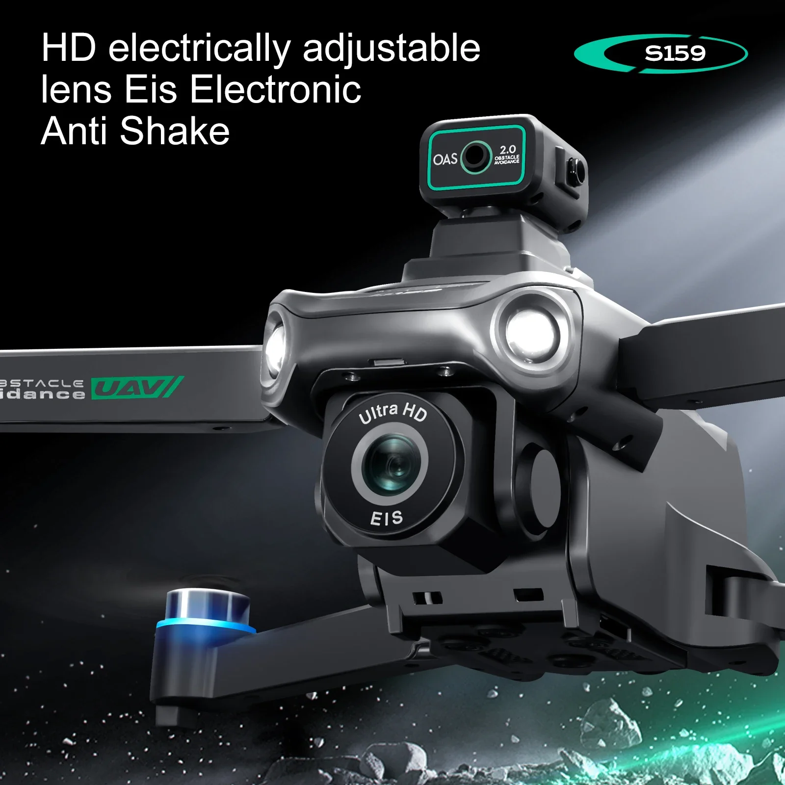 S159 GPS Drone profesional 8K  - Drone Rc Gps S159 reseña y precio