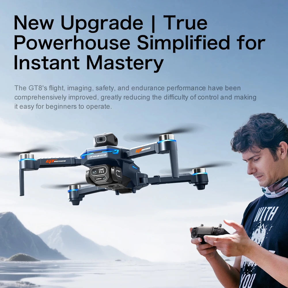 Dron Lenovo GT8 con Cámara 8k, - Drone Gt8 Rc reseña y precio