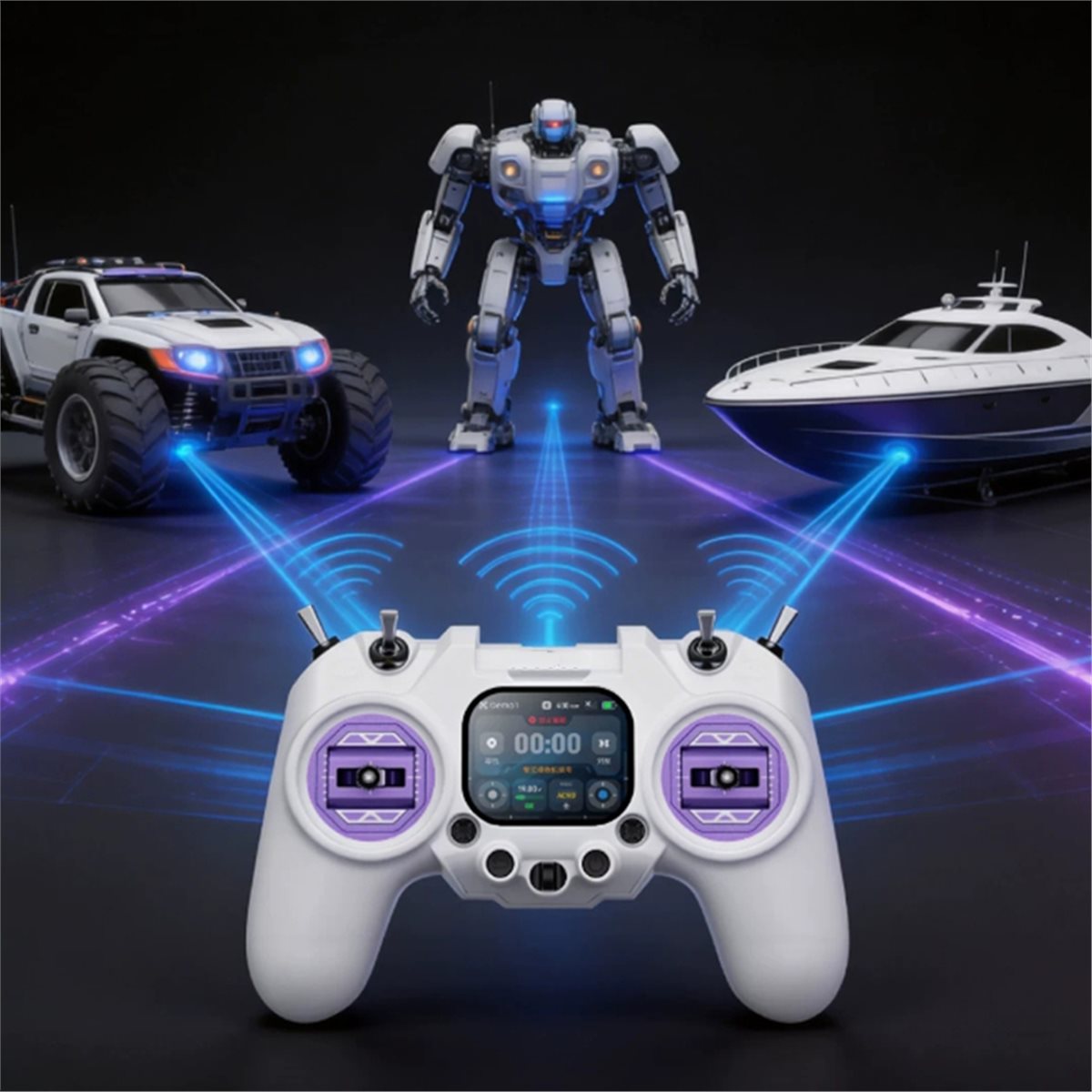Transmisor RC popop R1 ELRS 2. - Drone Without Rc reseña y precio