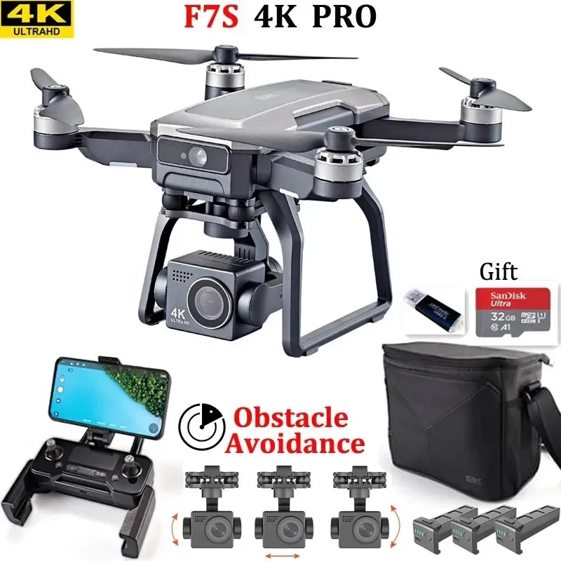 SJRC F7s 4K PRO Drone 4K evita - Drone Sjrc reseña y precio