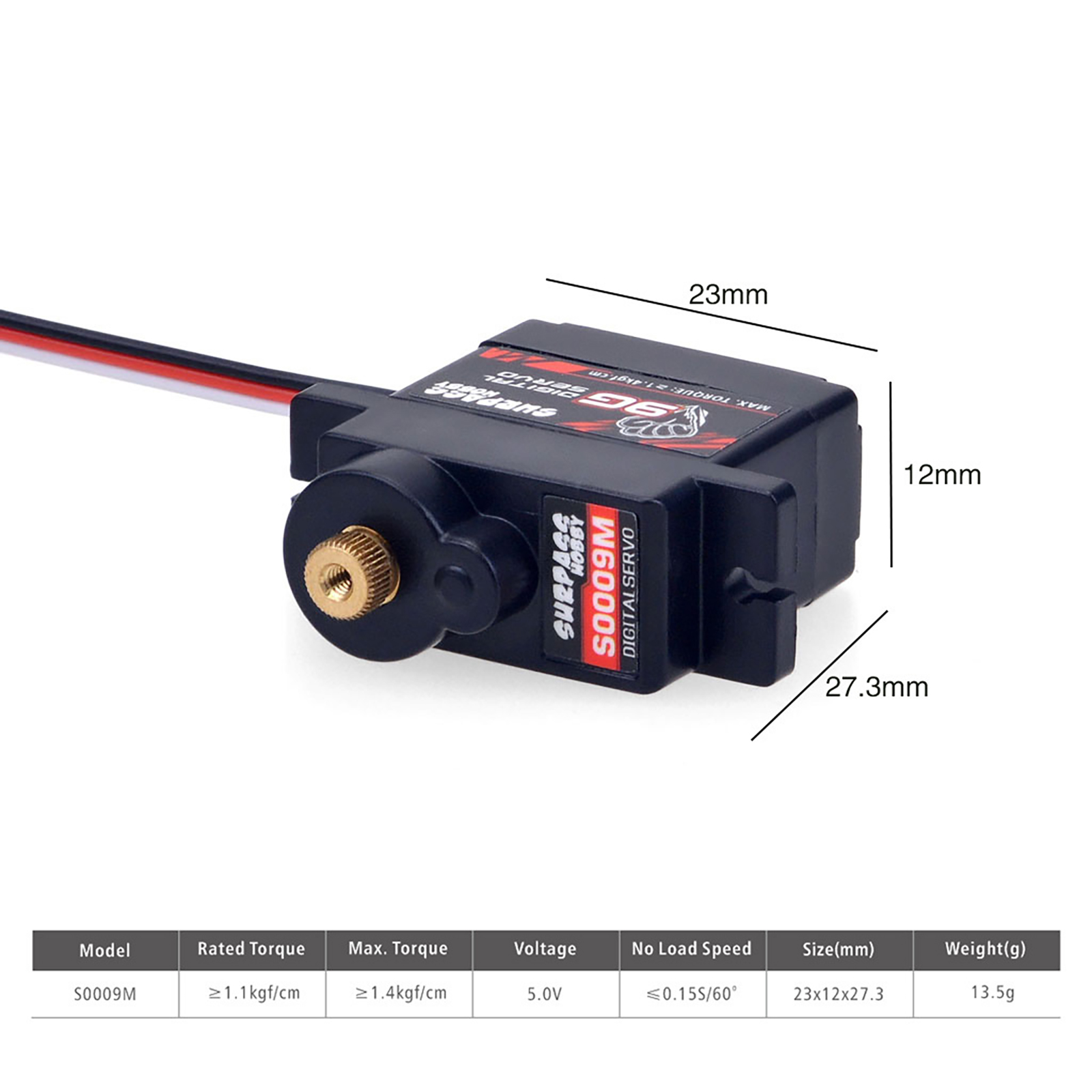 Micro Servo Digital de 2g, 3.7 - Drone Tech Rc reseña y precio