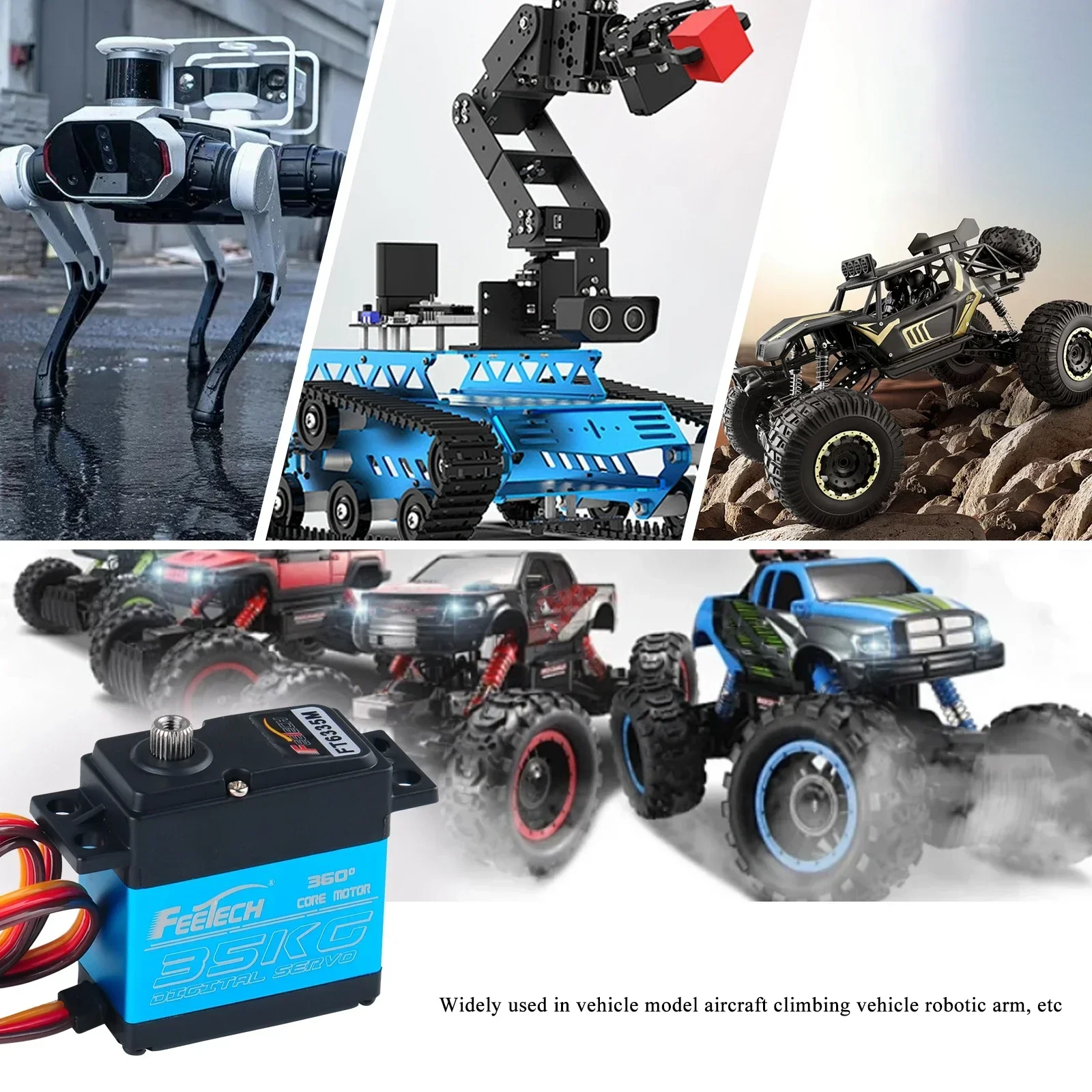 Feetech FT6335M Servos digital - Rc Car Servo reseña y precio