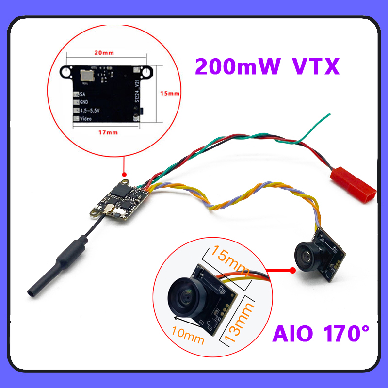 SLONWAKE 5,8G 1200TVL cámara F - Drone Rc Transmitter And Receiver reseña y precio