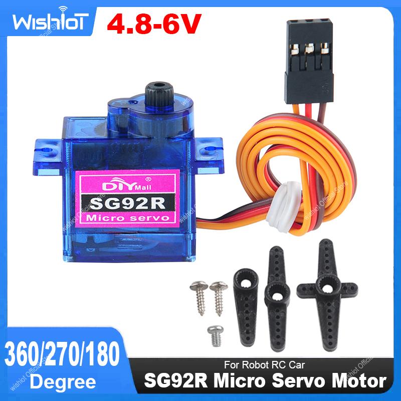 Micro servomotor SG92R 4,8-6V  - Drone Tech Rc reseña y precio