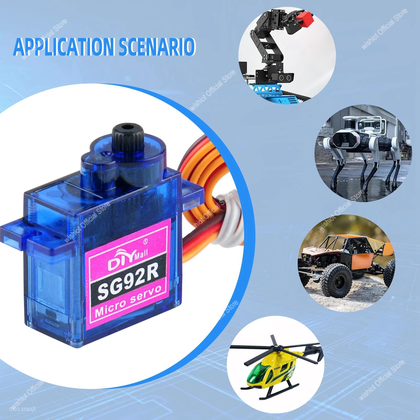 Micro servomotor SG92R 4,8-6V  - Drone Tech Rc reseña y precio