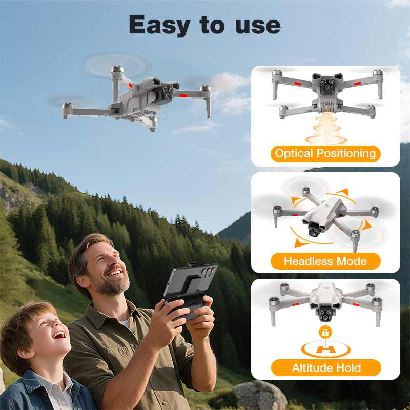 NUEVO Dron L017 Pro con Motor  - Drone Rc Pro 2 reseña y precio