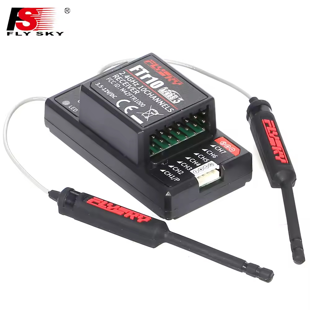 Receptor FlySky FTr10 FTr16S 2 - - Remote Control (Rc) Drone reseña y precio