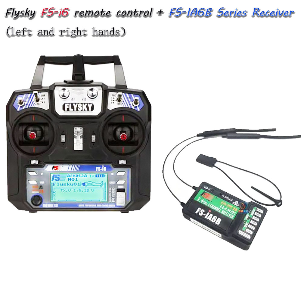 Sistema de Radio FS-i6 6CH 2.4 - Drone Rc Transmitter And Receiver reseña y precio