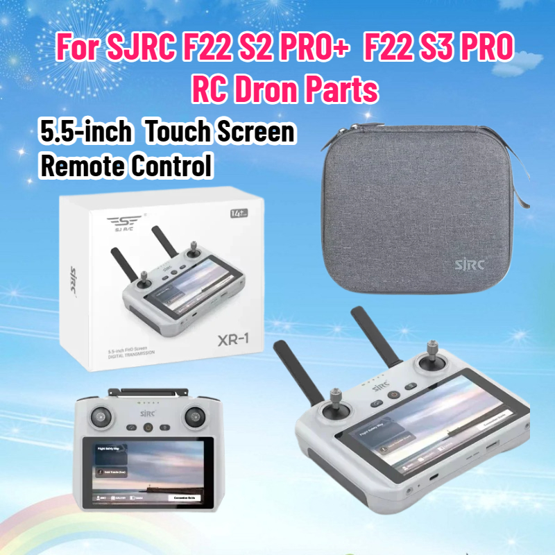 Control remoto con pantalla tá - Drone Sjrc reseña y precio